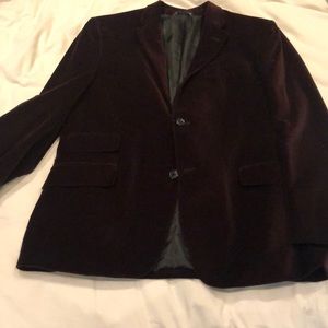 Burgundy blazer 42R